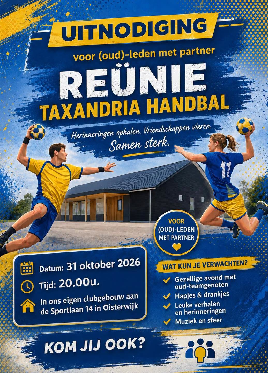 Reünie 31 oktober 2026